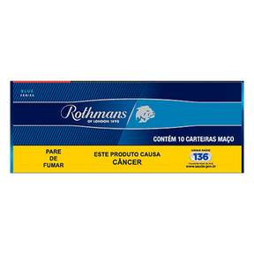 ROTHMANS AZUL PCT C/ 10 CARTEIRA.