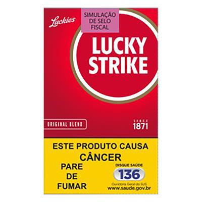 LUCKY STRIKE ORIGINAL BLEND BOX C/ 10 CARTEIRA