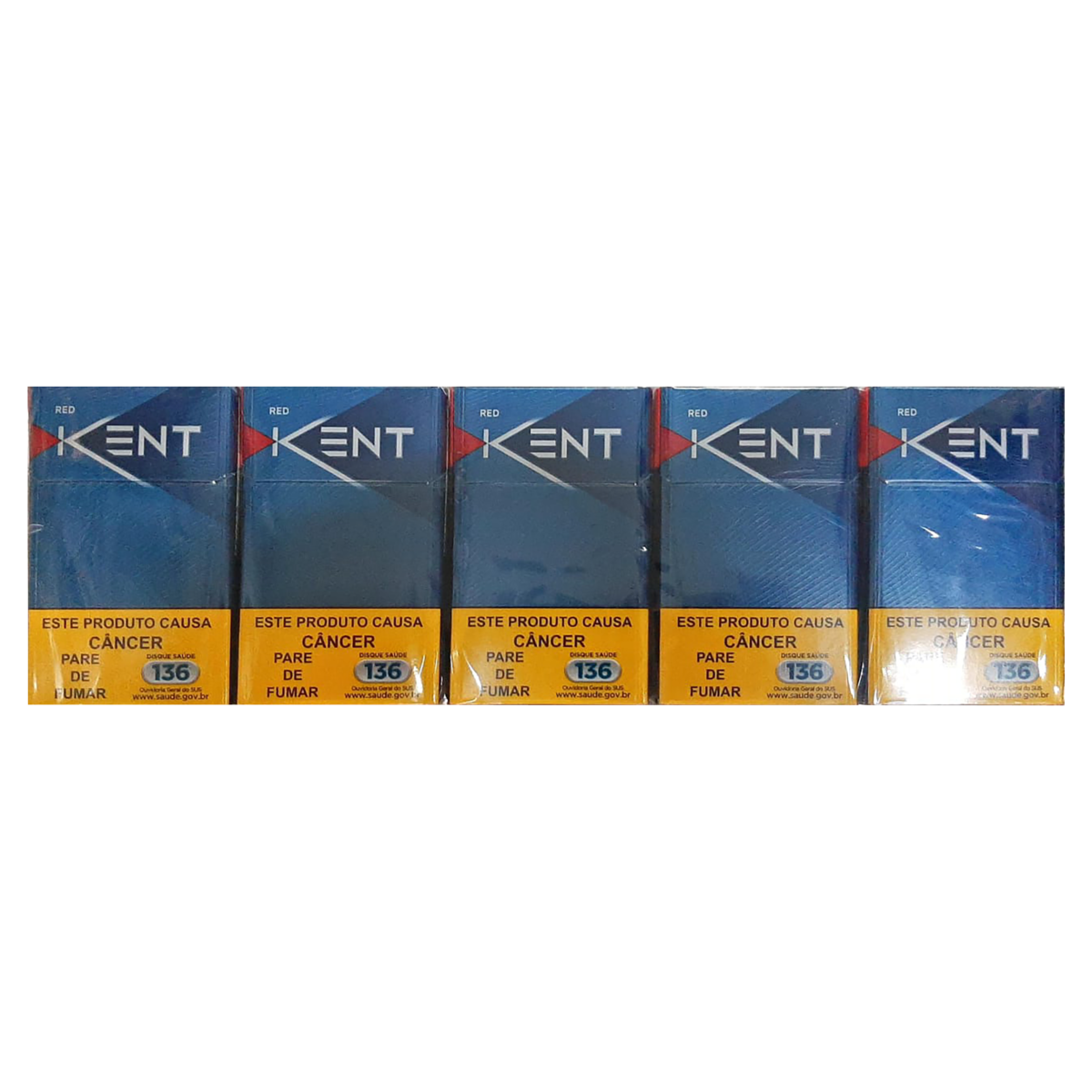 KENT DERBY RED PCT C/ 10 CARTEIRA.
