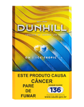 DUNHILL ON ICE TROPIC BOX C/ 10 CARTEIRA